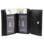 Leonardo Verrelli Damen Geldbörse aus Echtleder mit RFID-Schutz