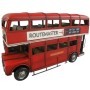 Autobus Blechmodell rot L.33x19x11cm