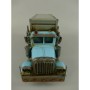 Blechmodell Blechauto LKW/Truck grau/blau