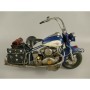 Motorrad Antik Eisen Blau