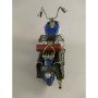 Motorrad Antik Eisen Blau
