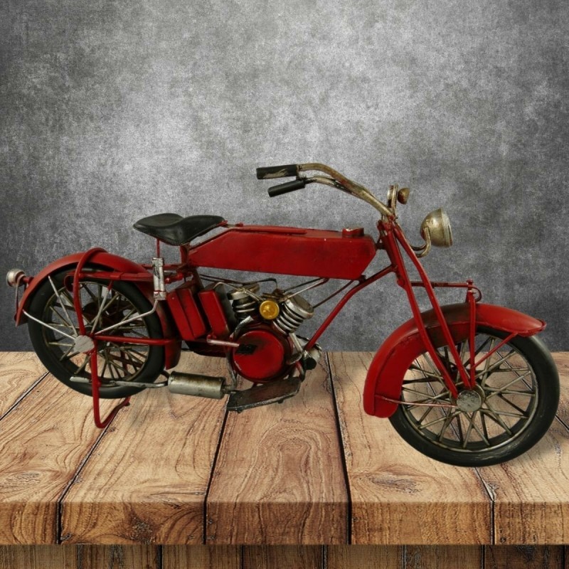 Blechmodell Motorrad Blechmotorrad Antik-Stil Eisen