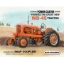 Allis-Chalmers WD-45 Traktor - Metallschild