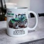 Kaffeetasse - Zum Traktor fahren Geboren zur Schule gezwungen