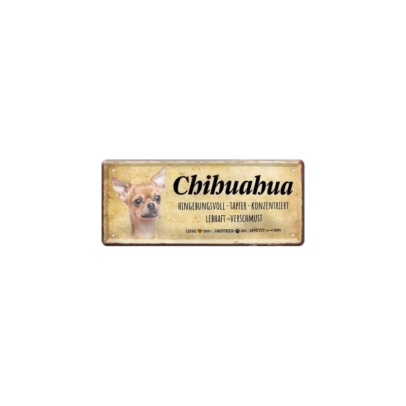 Chihuahua - Blechschild