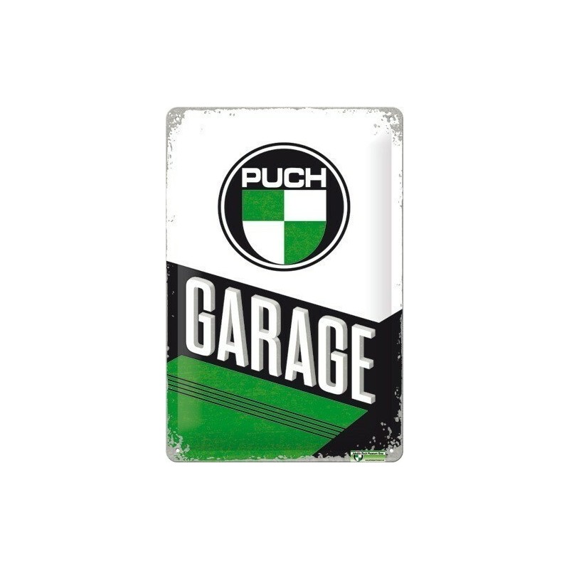 Puch Garage Metallschild 20×30 cm