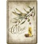 Olive Italiane - Blechpostkarte