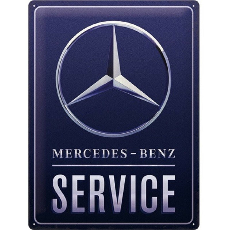 Mercedes Benz Service  Blechschild 30×40 cm