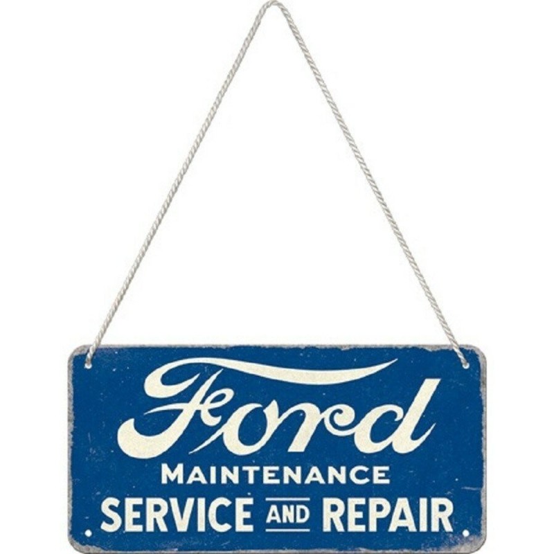 Ford  Service & Repair  Hängeschild aus Metall  20x10cm