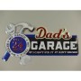 Wandschild - Dad's Garage 24h - Blechschild
