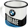 BMW Garage - Emaille Tasse