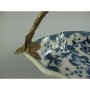 Porzellan Schale mit Vögel - Blau