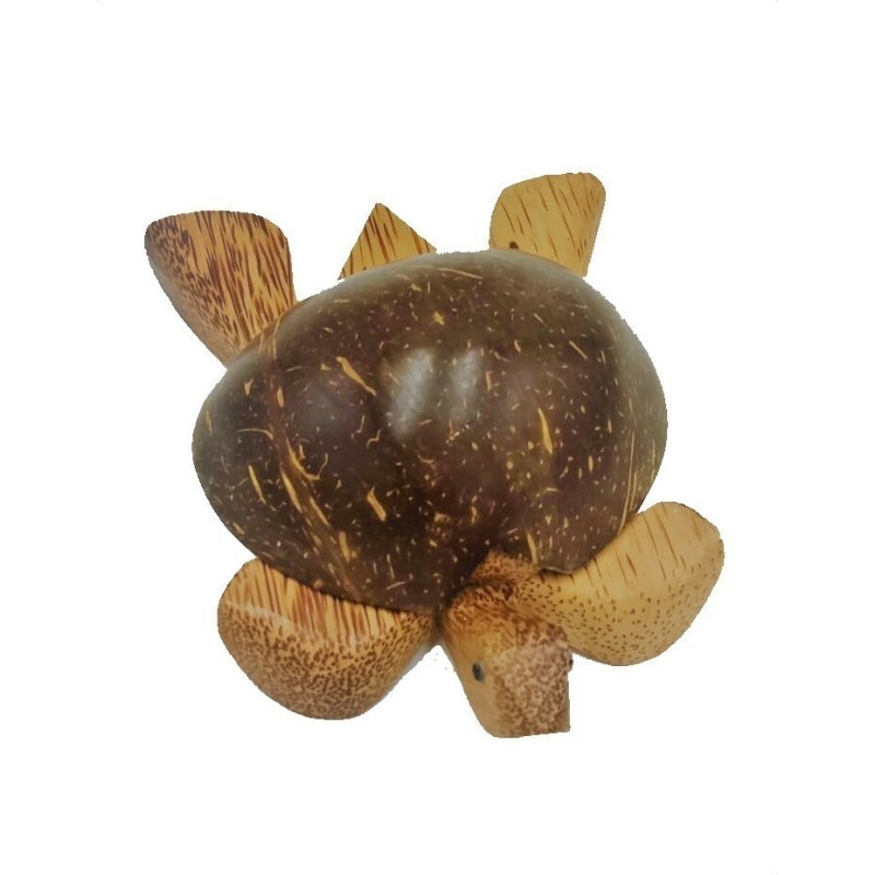 Aschenbecher Schildkröte aus Kokosholz