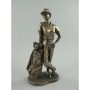 Golfspieler Polystein BRONZE farbig H.22x11cm