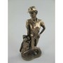 Golfspieler Polystein BRONZE farbig H.22x11cm