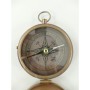 Kompass Messing brüniert D.8cm