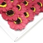 50x DIY Seifenblumen - kleine Sonnenblume - Rot