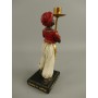 Leuchter/Figur 1 Flammig farbig H.28x12cm