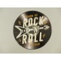 Wandschild Eisen Power of Rock 'N' Roll D.30cm