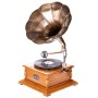 Trichter Grammophon Sound Masters Grammophone mechanischer Plattenspieler