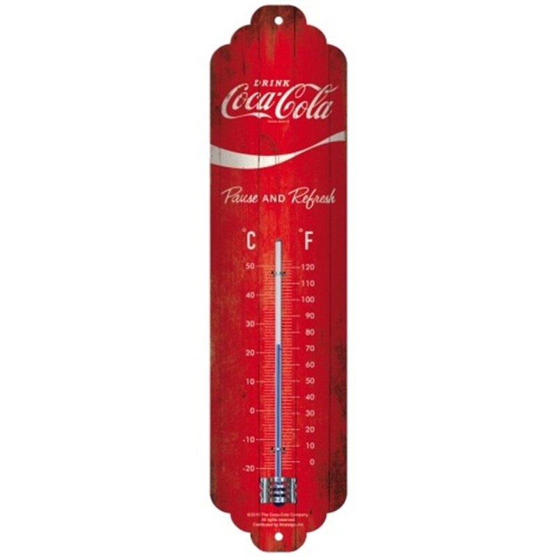 Coca Cola Classic-Red  Thermometer