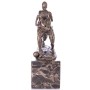 Bronzefigur Fußballer