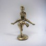 Skulptur Figur spielende Kinder Bronze-Optik Statue