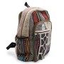 Großer Hanfrucksack - Rope & Pockets Style