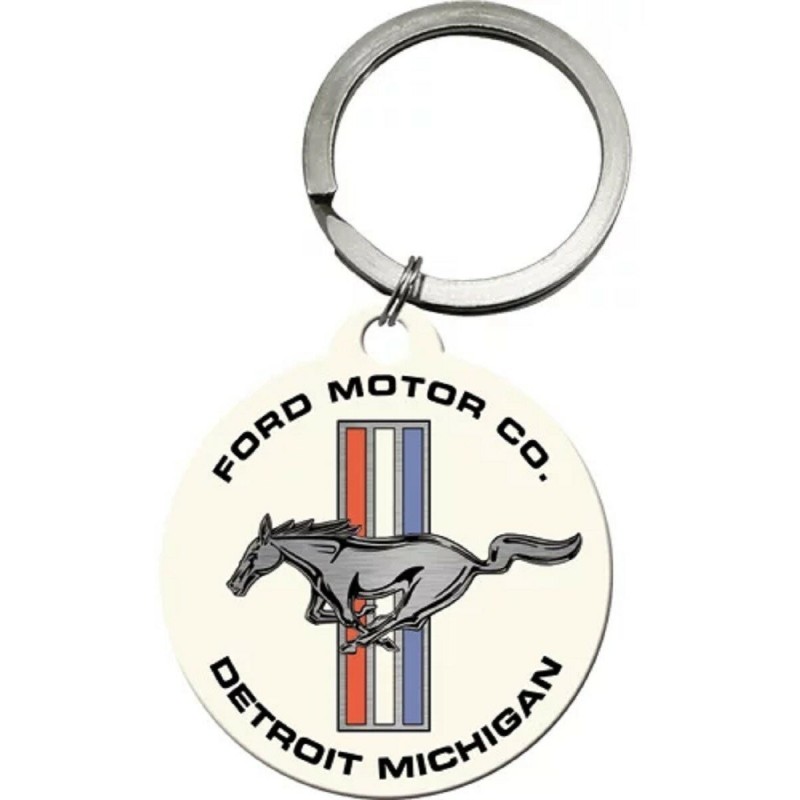 Ford Mustang - Schlüsselanhänger rund